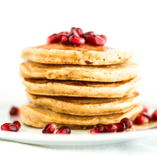 Simple Whole Wheat Pancakes