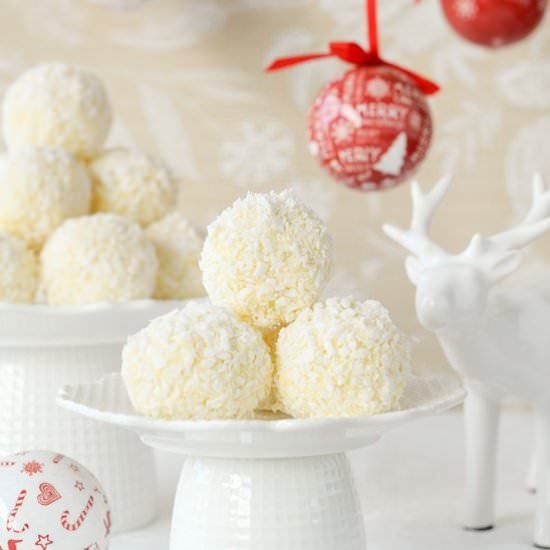 Coconut Truffles Rafaello