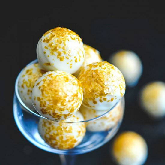 Happy Hour Eggnog Truffles