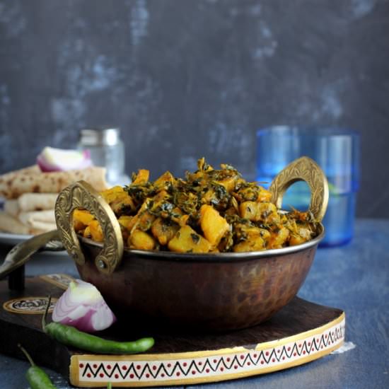 Methi Alu