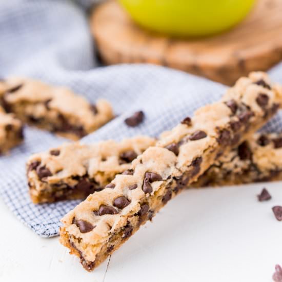 Chocolate Chip Cookie Sticks