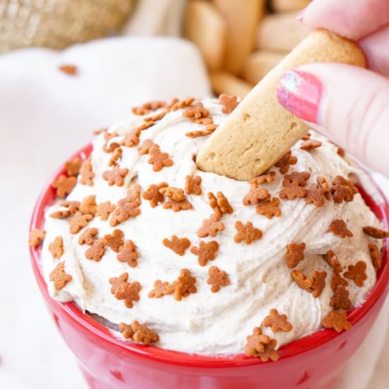 Gingerbread Cheesecake Dip