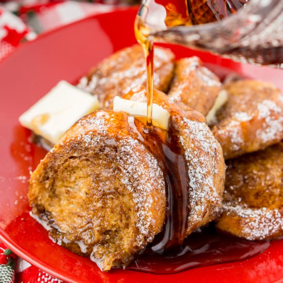 Gingerbread French Toast Casserole