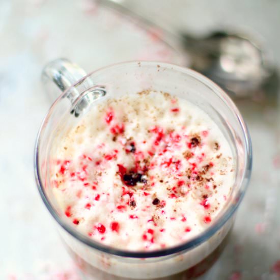Homemade Peppermint Cappuccino