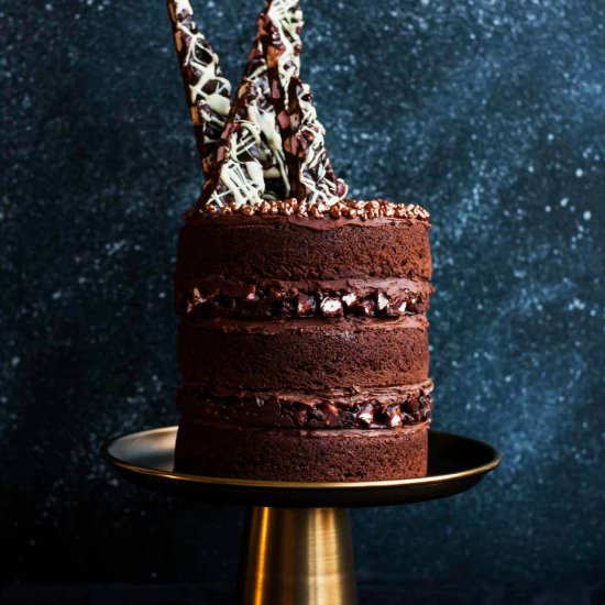 Rocky Road Layer Cake