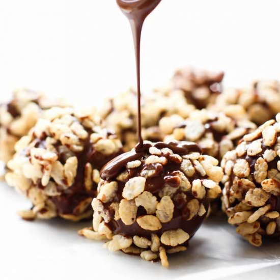 Rice Crispy Crunch Truffles