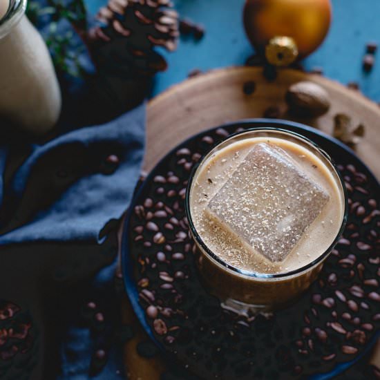 Coconut Bourbon Coffee Nog