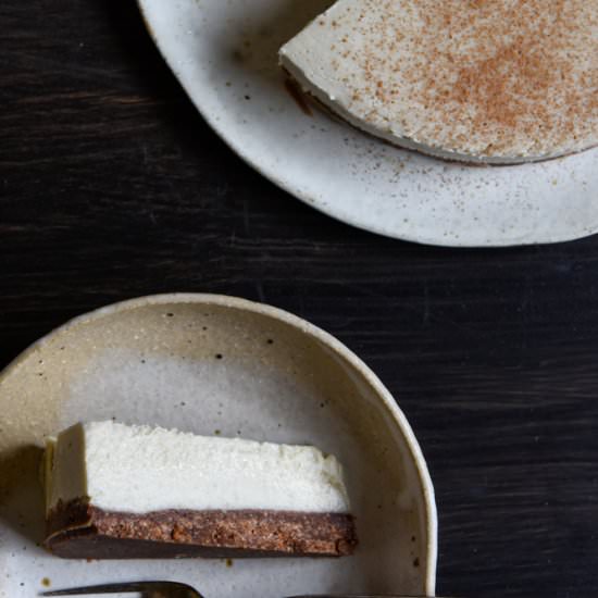 No Bake Coconut Cheesecake