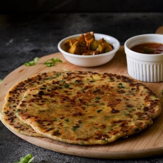 Methi Aloo Paratha