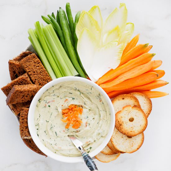 Smoked Salmon Cream Cheese Dip