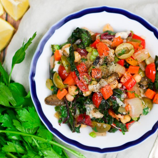 Chard and Veggie Saute