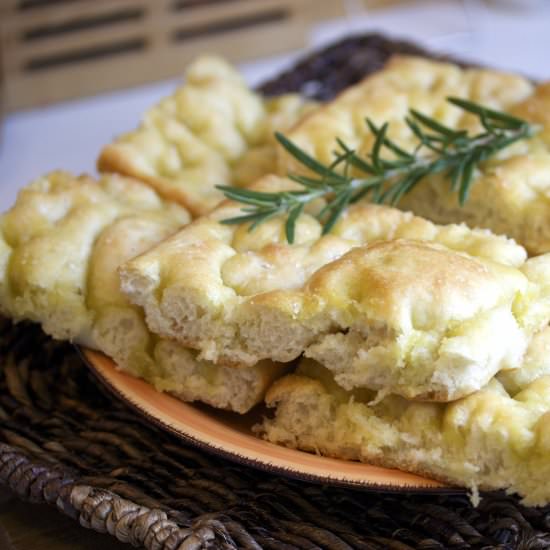Classic Italian Focaccia