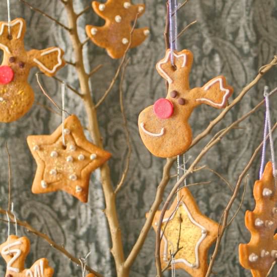 Christmas Biscuit Tree