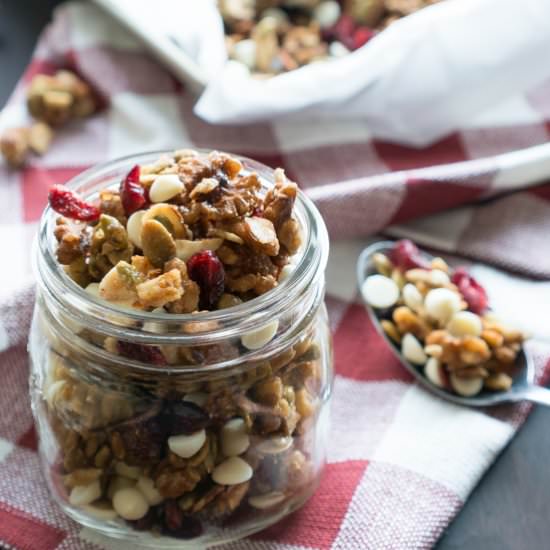 Cranberry Maple Trail Mix