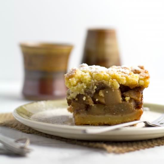 Spiced Apple & Pear Crumble