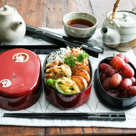 Daikon Steak Bento Lunch Box