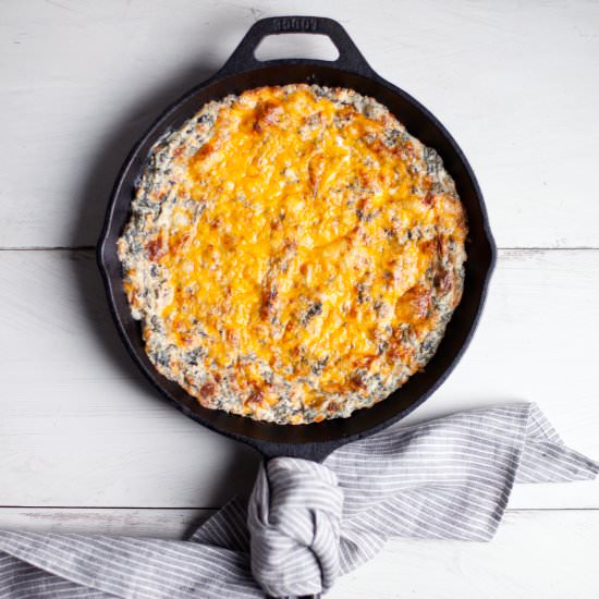 Warm Artichoke Spinach Dip
