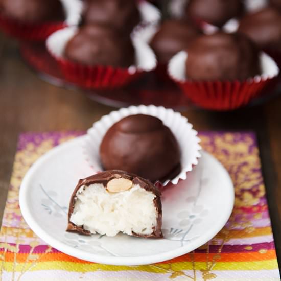Homemade Almond Joy Candy