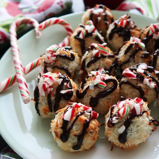 Peppermint Chocolate Macaroons
