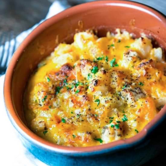 3 Cheese Potato Chicken Bake