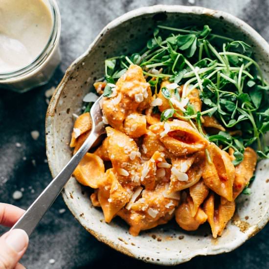 Creamy Tomato Shells