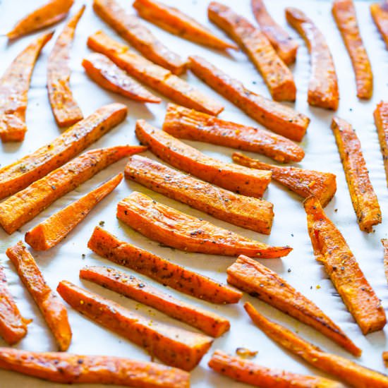 Curry Coconut Oil Sweet Potato Fries