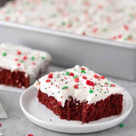 Red Velvet Brownies