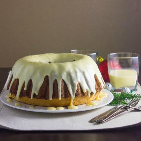 Rum and Eggnog Pound Cake