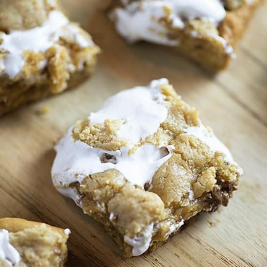 Fluffernutter Bars