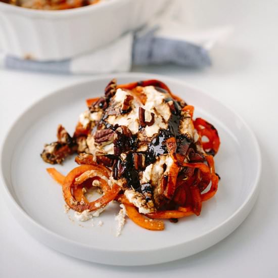 Baked Sweet Potato Noodles