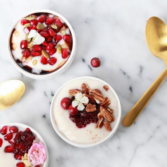 Gourmet Yogurt Bowls