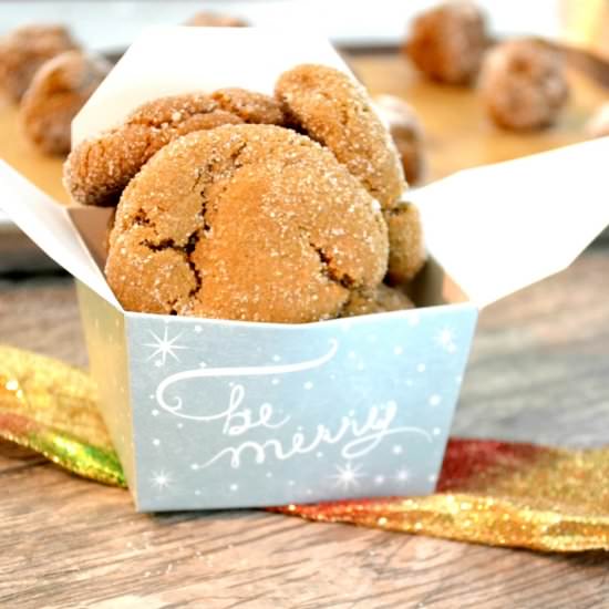 Molasses Cookies