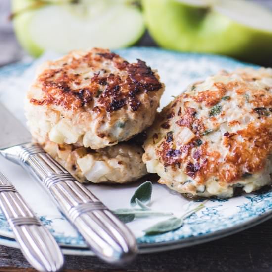 Homemade Chicken Apple Sausage