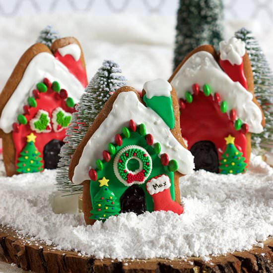 Gingerbread Dog Houses