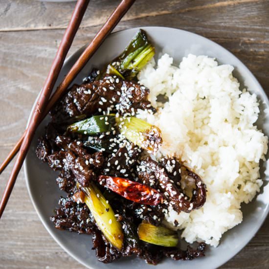Paleo Mongolian Beef