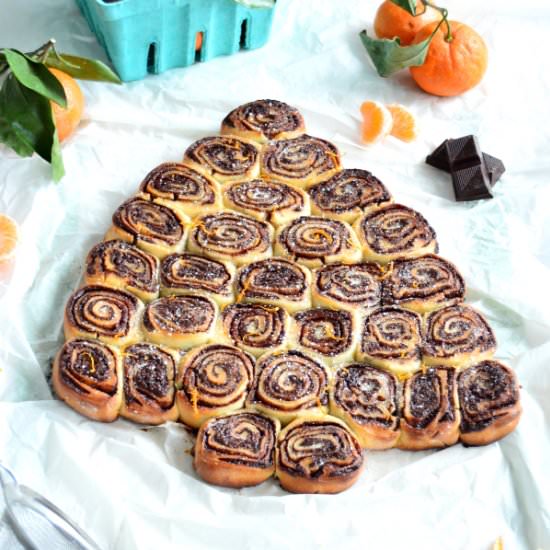 Chocolate-Orange Sweet Roll