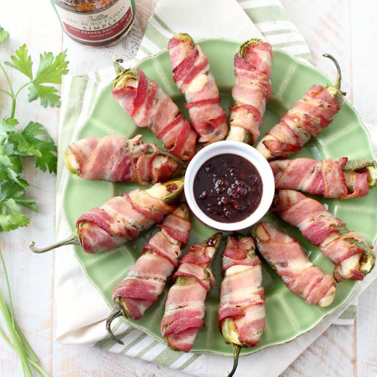 Bacon Jam Jalapeno Poppers