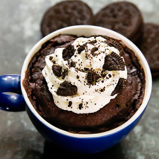 Chocolate Oreo Mug Cake