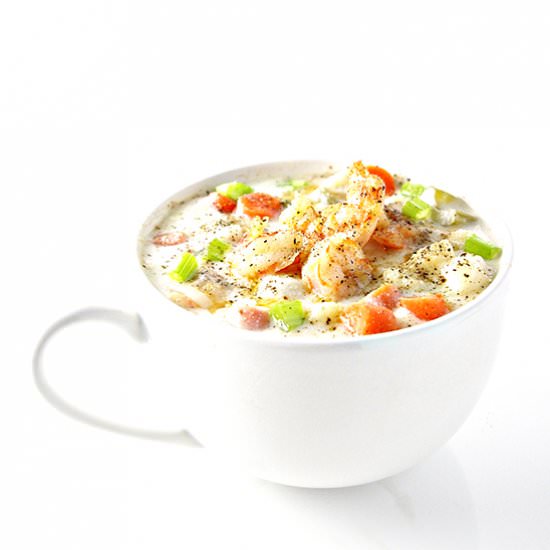 Dairy-Free Shrimp Chowder