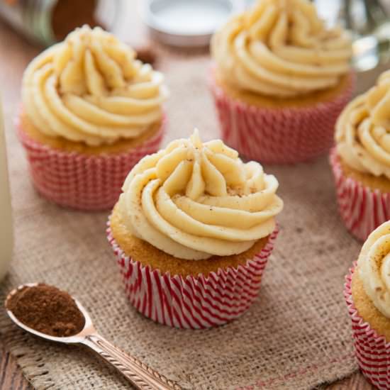 Eggnog Cupcakes