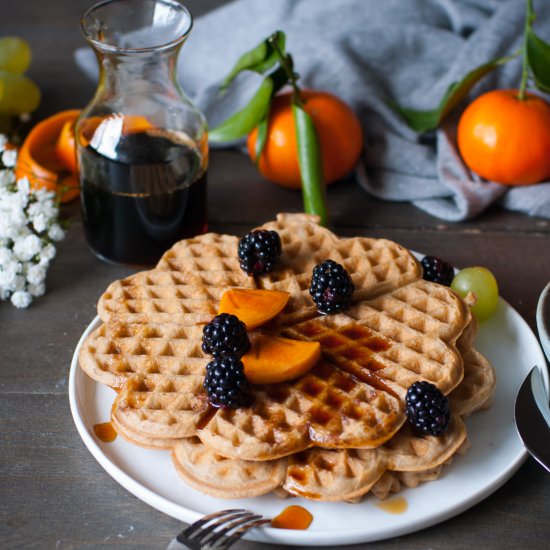 Cashew Waffles