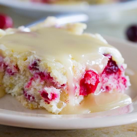 Cranberry Pudding Cake