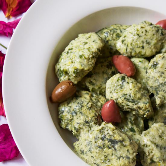 Gluten-Free Vegan Ricotta Gnudi
