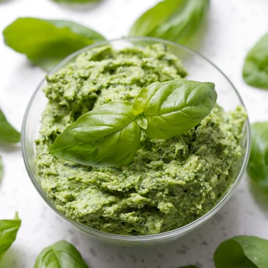 Vegan Basil Pesto
