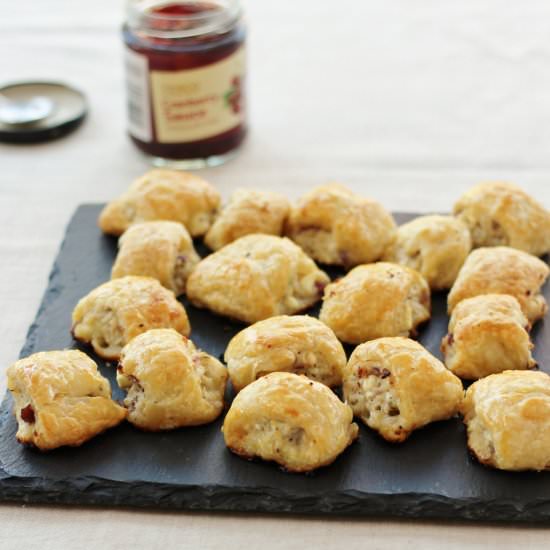 Turkey & Cranberry Sausage Rolls