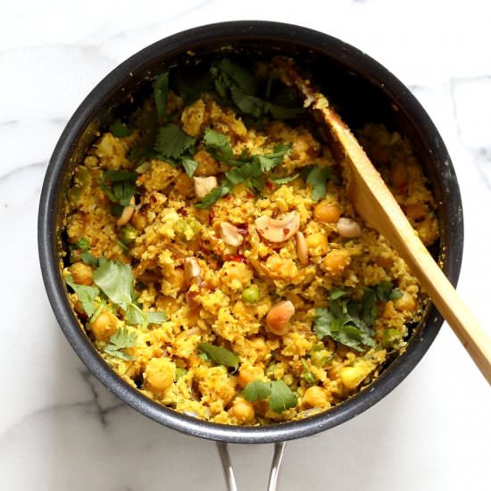 Cauliflower Rice Biryani