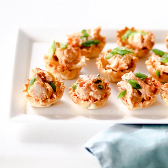 Spicy Chicken Canapes