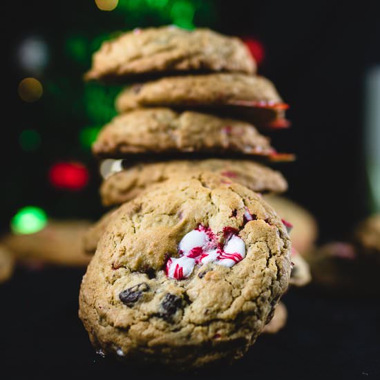 Peppermint Chocolate Chip Cookie