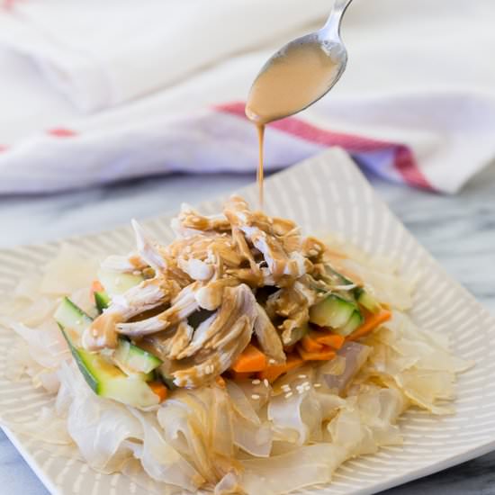 Shredded Chicken w/Sesame Dressing