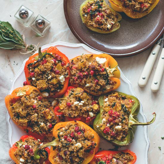 Quinoa Stuffed Bell Peppers